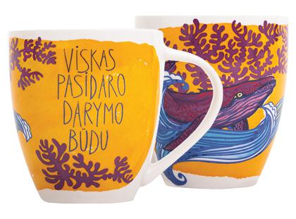 Puodelis VISKAS PASIDARO DARYMO BŪDU. BEATOS VIRTUVĖ*, 495 ml, 1 vnt.