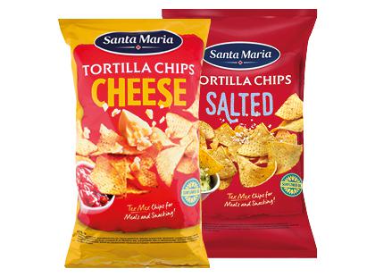 Kukurūzų traškučiai SANTA MARIA*, 2 rūšių, 475 g