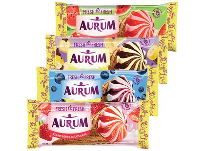 Valgomieji ledai ragelyje AURUM*, 4 rūšių, 95–98 g