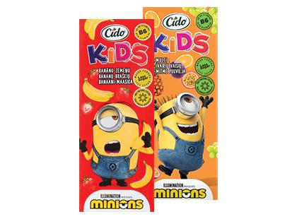 Gaivusis gėrimas CIDO KIDS*, 2 rūšių, 200 ml