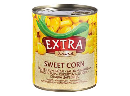 Konservuoti kukurūzai EXTRA LINE, 400 g
