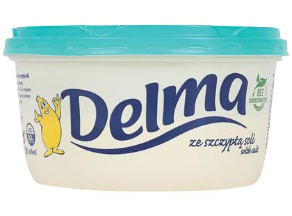 Margarinas su druska DELMA*, 39 % rieb., 450 g