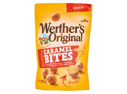 Karameliniai saldainiai WERTHER’S ORIGINAL CARAMEL BITES*, 140 g