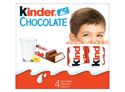 Pieninis šokoladas KINDER*, 50 g