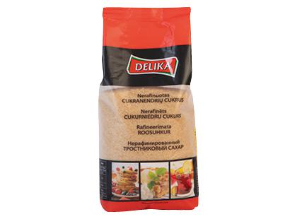 Nerafinuotas cukranendrių cukrus DELIKA*, 1 kg