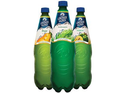 Gazuotas gėrimas KAZBEGI*, 3 rūšių, 1 l