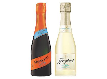 Nealkoholinis balt. sausas; pusiau sausas vynas MIONETTO; FREIXENET*, 2 rūšių, 200 ml