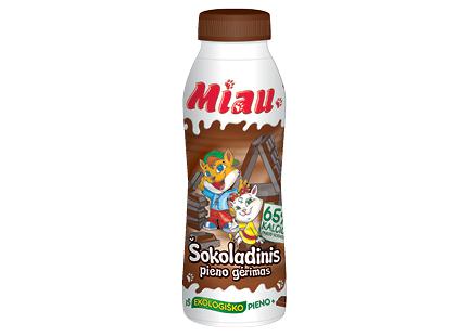 Prekė: Šokoladinis pieno gėrimas MIAU, 2,6 % rieb., 450 ml