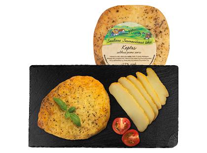 S. JASINEVIČIAUS keptas saldaus pieno sūris*, 25 % rieb. s. m., vakuumuotas, 1 kg
