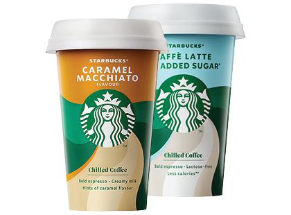 Kavos gėrimas STARBUCKS*, 2 rūšių, 220 ml