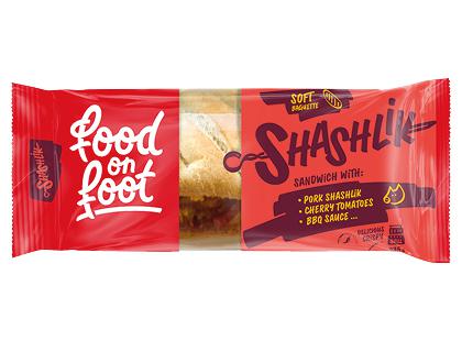 Sumuštinis SHASHLIK su vyšniniais pom. ir BBQ padažu FOOD ON FOOT*, 235 g