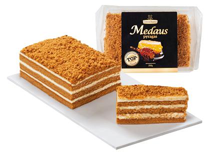 Medaus pyragas LIETUVOS KEPĖJAS, fasuotas, 350 g