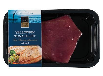 Prekė: Atšildyta gelsvųjų tunų filė FISH PORT, 1 kg