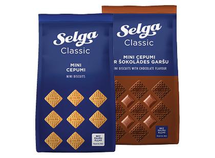 Sausainiai SELGA MINI*, 2 rūšių, 250 g