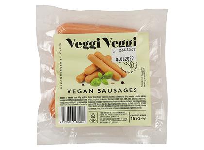 Veganiškos virtos dešrelės VEGGI VEGGI, 165 g