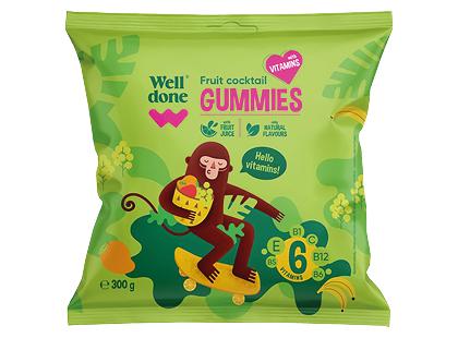 Guminukai WELL DONE su vitaminais*, 300 g