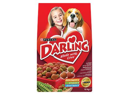 Sausas šunų ėdalas DARLING*, 3 kg