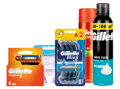Skutimosi priemonėms GILLETTE*