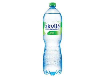 Natūralus lengvai gazuotas mineralinis vanduo AKVILĖ*, 1,5 l
