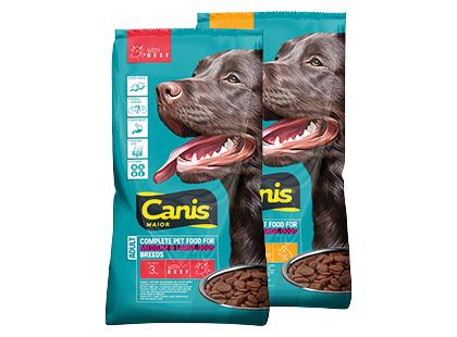 Sausas šunų ėdalas CANIS MAJOR*, 3 kg