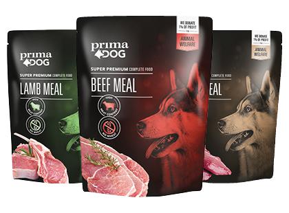 Konservuotas šunų ėdalas PRIMADOG*, 3 rūšių, 260 g