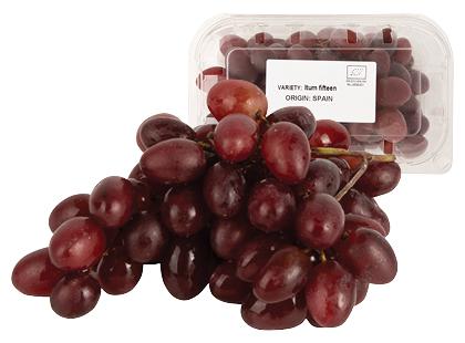 Prekė: Raudonosios besėklės vynuogės BIO*, fasuotos, 500 g