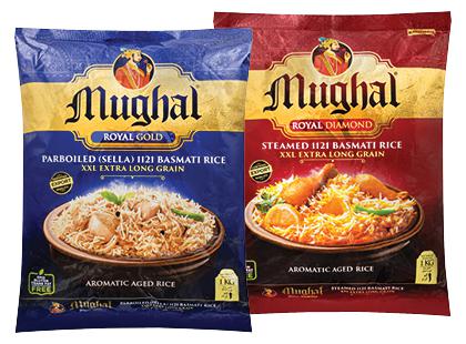 Prekė: Ryžiai BASMATI MUGHAL ROYAL*, 2 rūšių, 1 kg