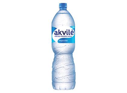Natūralus negazuotas mineralinis vanduo AKVILĖ*, 1,5 l