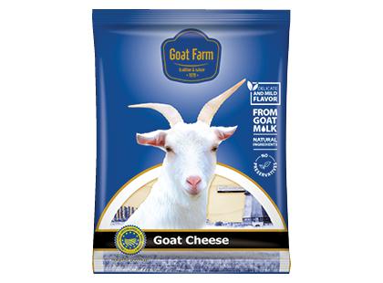 Prekė: Ožkų pieno sūris riekelėmis GOAT FARM, 50 % rieb. s. m., 100 g