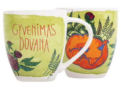 Puodelis GYVENIMAS – DOVANA. BEATOS VIRTUVĖ*, 495 ml, 1 vnt.