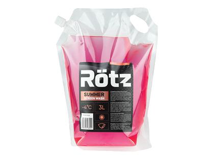 Vasarinis automobilių stiklų ploviklis ROTZ*, –4 ºC, 3 l, 1 pak.