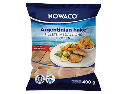 Šaldyti argentininių lydekų filė kepsneliai NOWACO*, 400 g