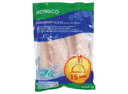 Šaldyta ryklinių šamų filė NOWACO be odos, 560 g