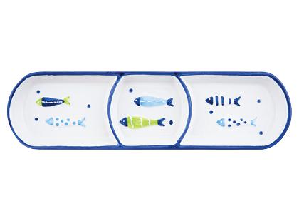 Lėkštė AQUATIC*, 8,5 × 28 × 2,5 cm, 1 vnt.