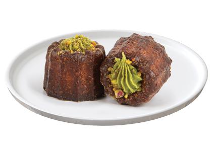 Kanelės su pistacijų įdaru (atitirpintos)*, 2 vnt. × 55 g