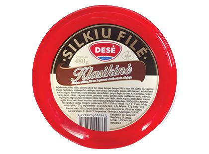 KLASIKINĖ silkių filė DESĖ*, 480 g