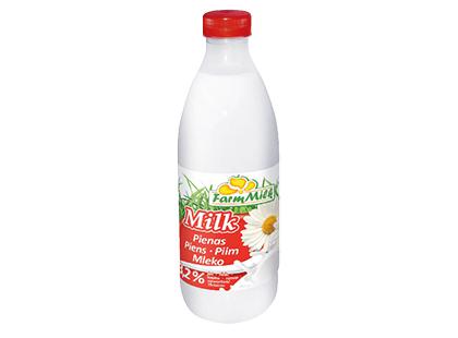 Pienas FARM MILK, 3,2 % rieb., 1 l
