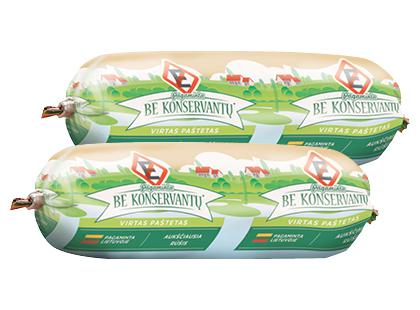 Virtas KREKENAVOS paštetas BE KONSERVANTŲ*, a. r., 2 pak. × 150 g