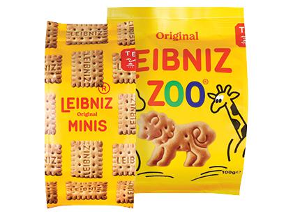 Sviestiniai sausainiai LEIBNIZ*, 2 rūšių, 100 g