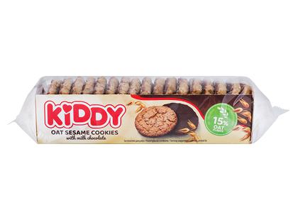 Avižiniai sausainiai KIDDY su pieniniu šokoladu*, 210 g