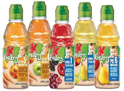 Gėrimas KUBUŠ BABY*, 5 rūšių, 300 ml