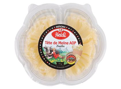 Pjaustytas sūris HEIDI TETE DE MOINE AOP*, 51 % rieb. s. m., 95 g