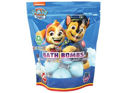 Vonios burbulai PAW PATROL*, 1 pak. (5 vnt. × 50 g)