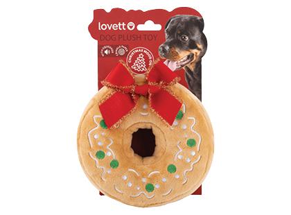 Pliušinis šunų žaislas LOVETT*, 1 vnt.