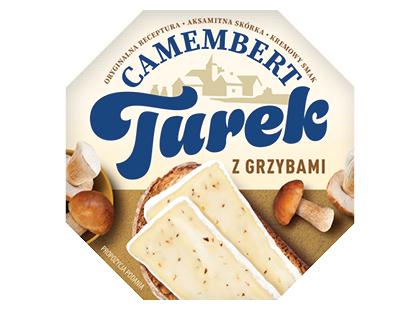 Kamambero sūris TUREK su miško grybais, 60 % rieb. s. m., 120 g