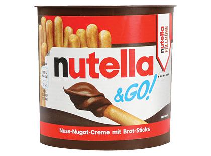 Duonos lazdelės su tepamuoju kremu NUTELLA & GO*, 52 g