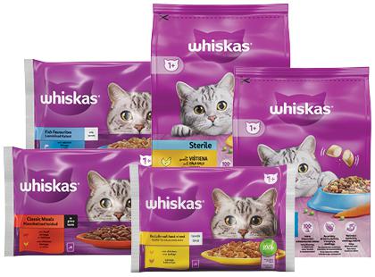 Kačių ėdalui WHISKAS*