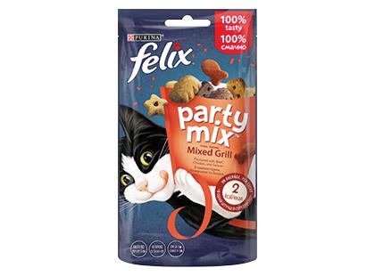 Perkant 2 ar daugiau kačių skanėstų FELIX, taikoma 40 % nuolaida*