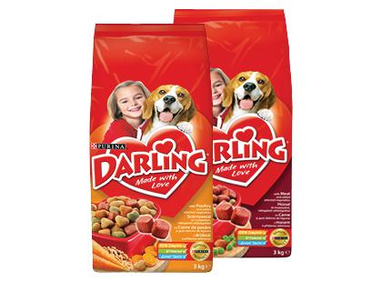 Sausas šunų ėdalas DARLING*, 2 rūšių, 3 kg
