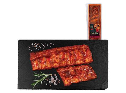 Kiaulienos šonkauliai barbekiu marinate WELL DONE*, fasuoti, 1 kg